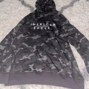 American eagle camo hoodie